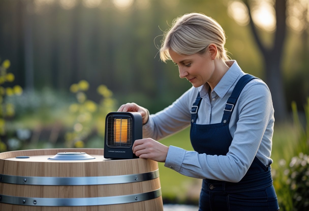 Sådan vælger du den optimale opvarmningsmetode til din koldtvandstønde